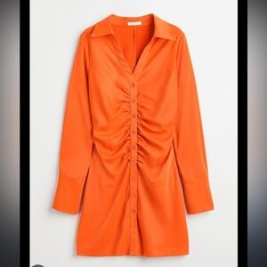 H&M Orange Mini Dress
